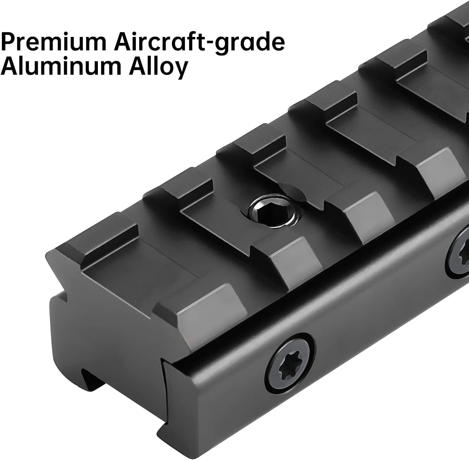 11mm Dovetail to 21mm Upgraded Build-in Locking Screws Picatinny Rail Low Profile Scope Mount Converter Base 3/8" to 7/8" Converter